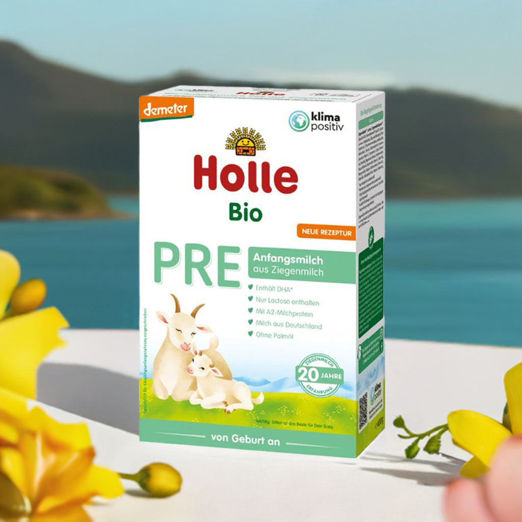 Holle Goat Milk Stage PRE Organic Formula + DHA (400g)