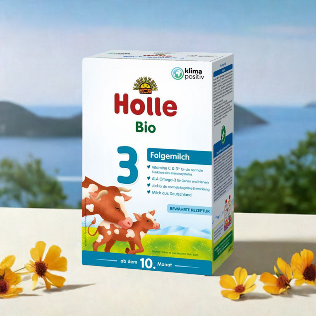 Holle Cow Milk Stage 3 Organic Follow-On Formula + DHA (600g)