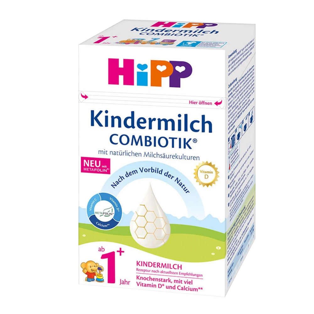 HiPP 1+ Years Kindermilch Combiotik Toddler Milk (600g) - Germany