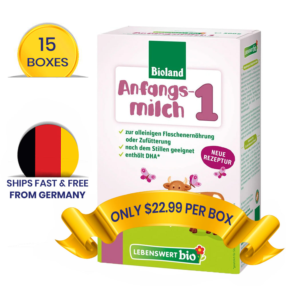 Lebenswert Stage 1 Organic Infant Milk Formula + DHA (500g)