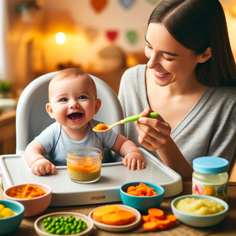 Introducing Solids A Joyful Journey for You and Your Baby Bottles & Burps