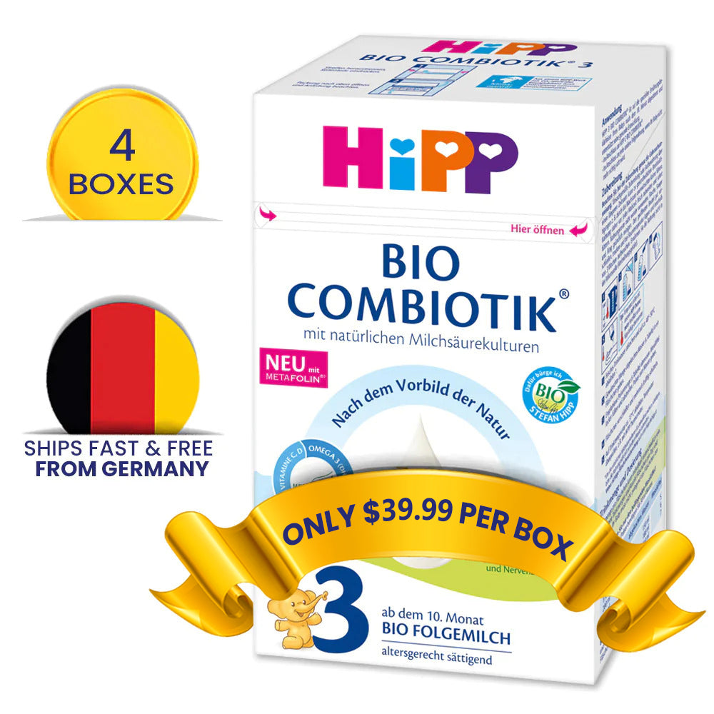 HiPP Stage 3 Organic BIO Combiotik Follow-On Formula (600g) - German