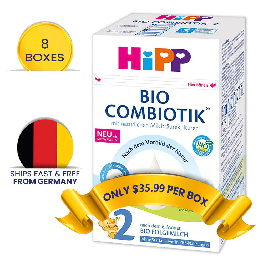 HiPP Stage 2 No Starch Organic BIO Combiotik Follow-On Formula (600g) - German