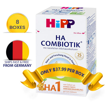 HiPP Hypoallergenic (HA) Stage 1 Combiotic Formula (600g) - German