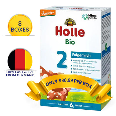 Holle Cow Milk Stage 2 Organic Follow-On Formula + DHA (600g)