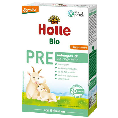 Holle Goat Milk Stage PRE Organic Formula + DHA (400g)