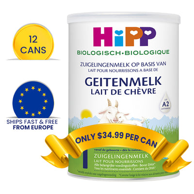 HiPP Dutch Goat Stage 1 Organic Infant Formula (400g)