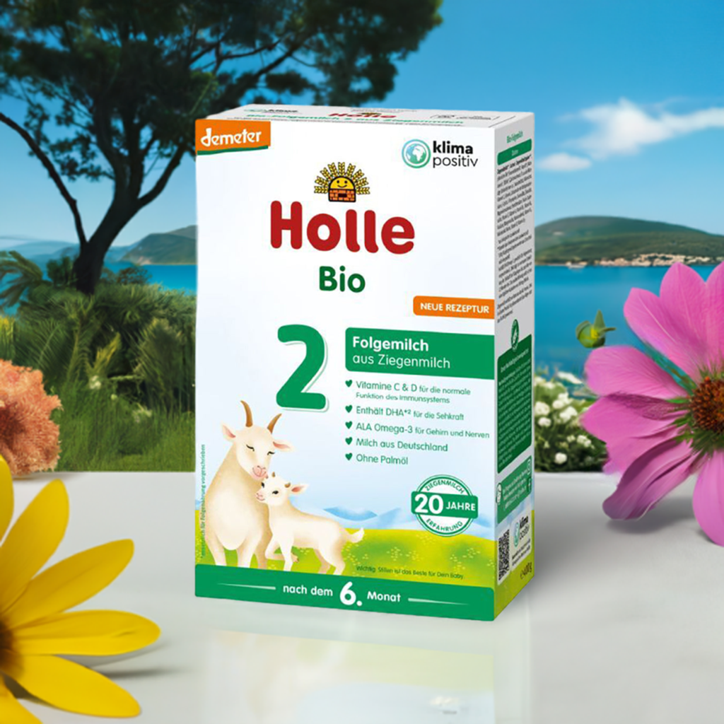 Holle Goat Milk Stage 2 Organic Formula + DHA (400g)