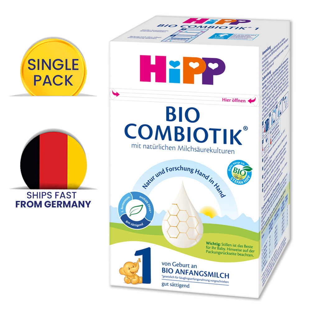 HIPP BIOLOGIQUE Lait 1 pour nourrissons BIO - 4 boites de 600g - Hipp