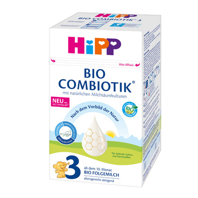 HiPP Stage 3 Organic BIO Combiotik Follow-On Formula (600g) - German