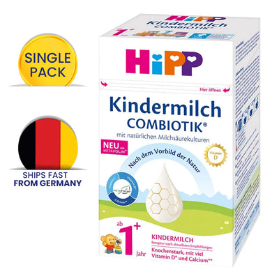 HiPP 1+ Years Kindermilch Combiotik Toddler Milk (600g) - Germany