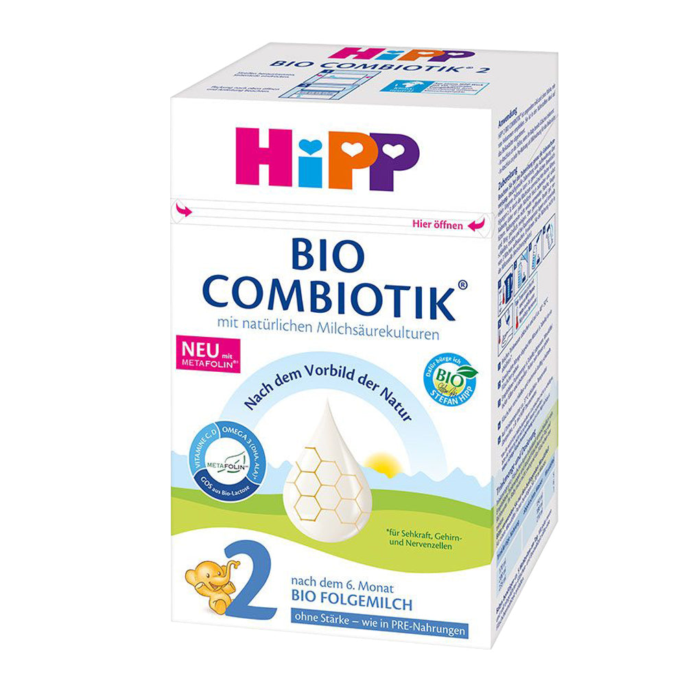 HiPP Stage 2 No Starch Organic BIO Combiotik Follow-On Formula (600g) -  German