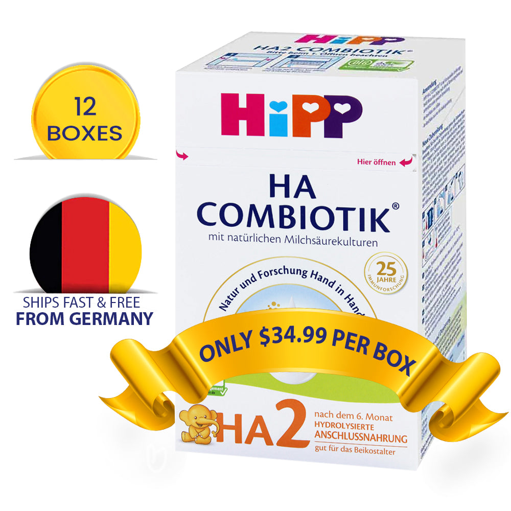 HiPP Hypoallergenic (HA) Stage 2 Combiotic Formula (600g) - German