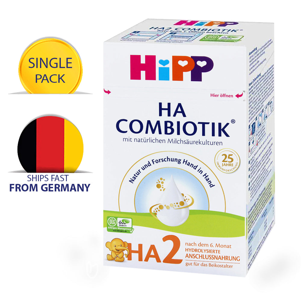 HiPP Hypoallergenic (HA) Stage 2 Combiotic Formula (600g) - German