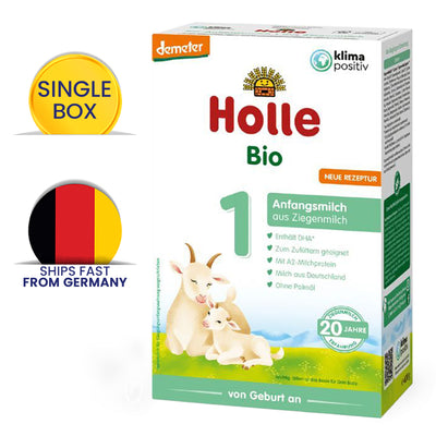 Holle Goat Milk Stage 1 Organic Formula + DHA (400g)