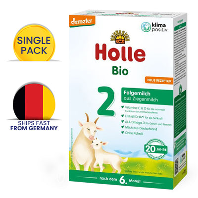 Holle Goat Milk Stage 2 Organic Formula + DHA (400g)