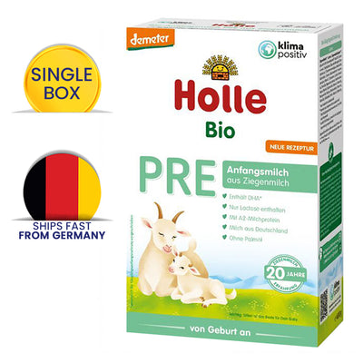 Holle Goat Milk Stage PRE Organic Formula + DHA (400g)