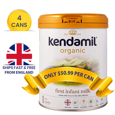 Kendamil Stage 1 (0-6 Months) Organic Baby Formula (800g)