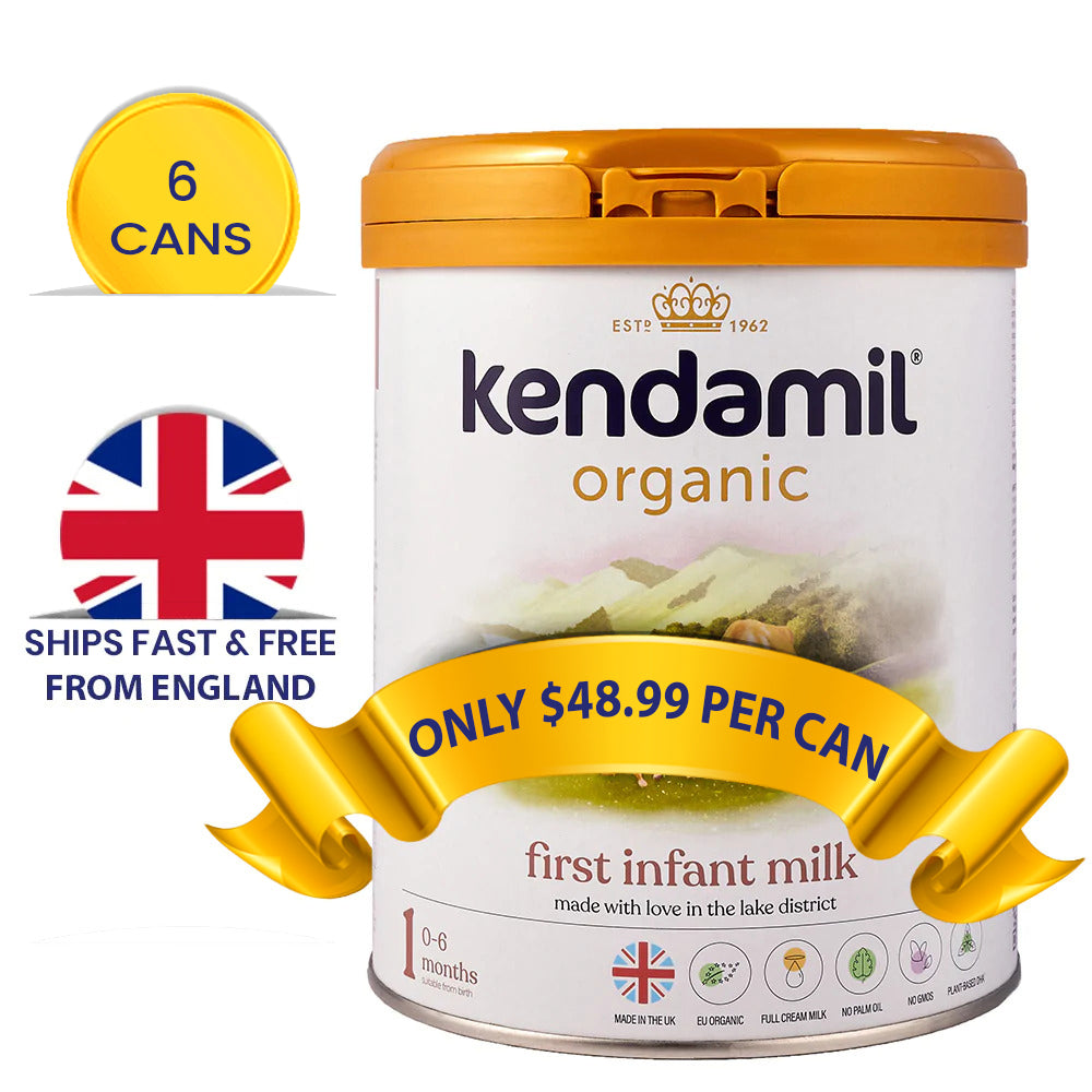 Kendamil Stage 1 (0-6 Months) Organic Baby Formula (800g)