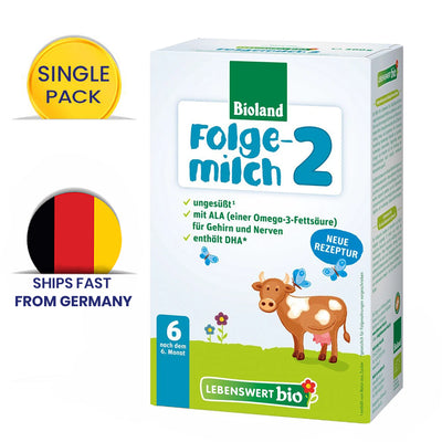 Lebenswert Stage 2 Organic Infant Milk Formula + DHA (500g)