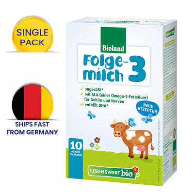 Lebenswert Stage 3 Organic Infant Milk Formula + DHA (475g)
