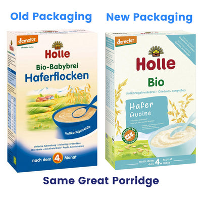 Holle Oatmeal (Haferflocken) Organic Porridge Cereal (250g)